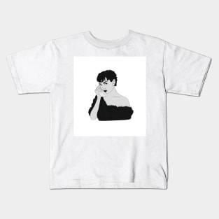 Black and White Kids T-Shirt